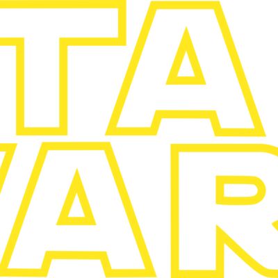 Star Wars Yellow Logo svg Thumbnail